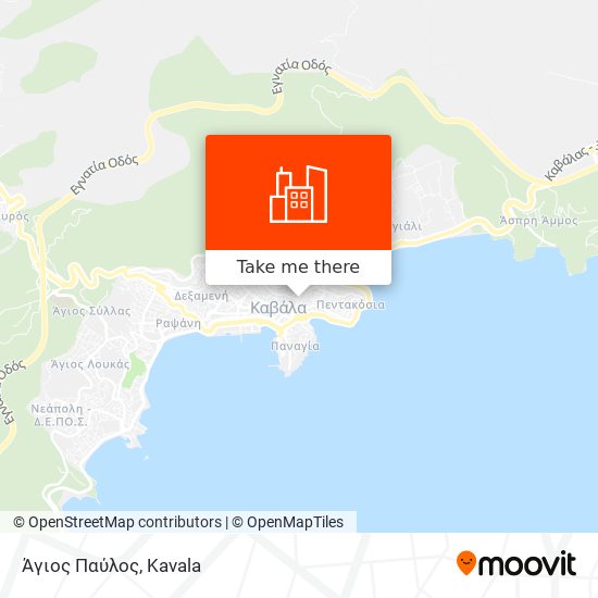 Άγιος Παύλος map