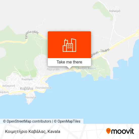 Κοιμητήριο Καβάλας map
