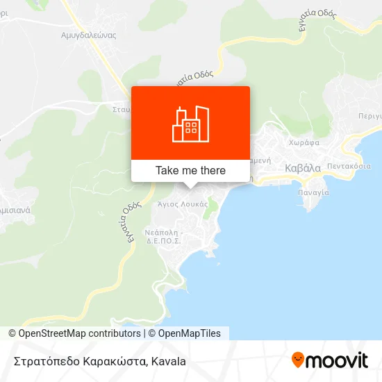 Στρατόπεδο Καρακώστα map