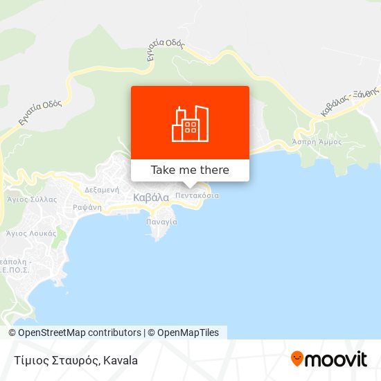 Τίμιος Σταυρός map