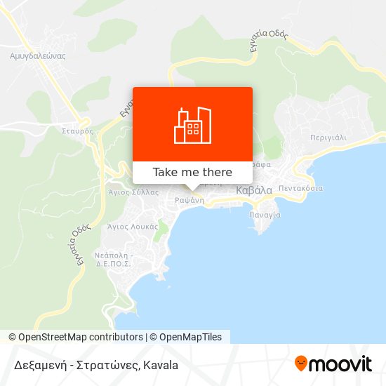 Δεξαμενή - Στρατώνες map
