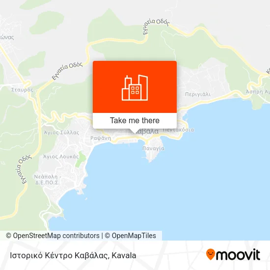 Iστορικό Κέντρο Καβάλας map