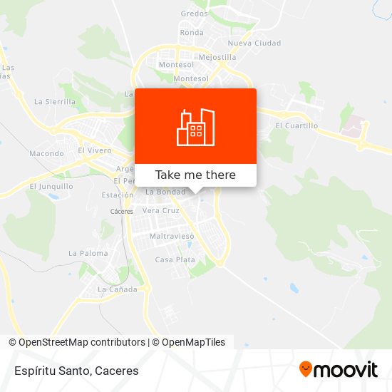 Espíritu Santo map