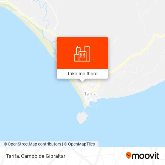 Tarifa map