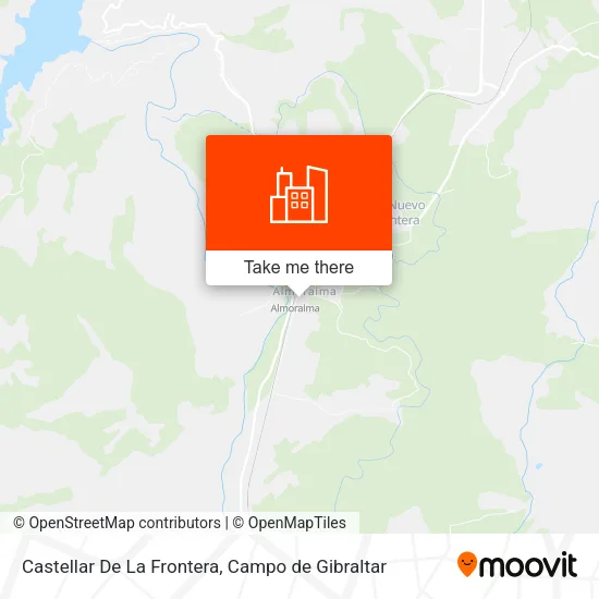 Castellar De La Frontera map