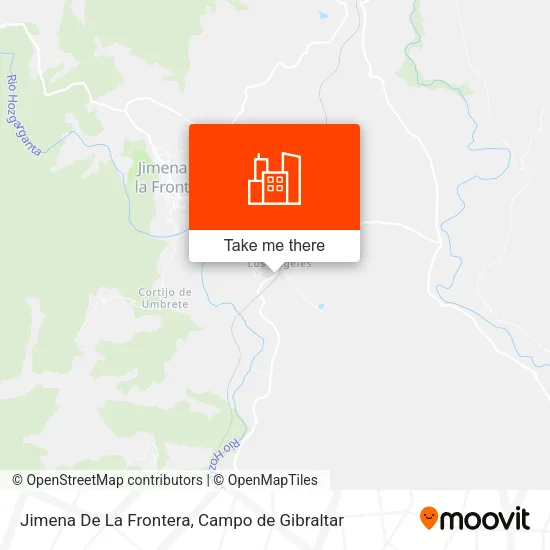 Jimena De La Frontera map