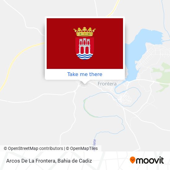Arcos De La Frontera map