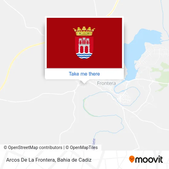 Arcos De La Frontera map