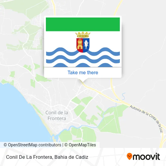 Conil De La Frontera map