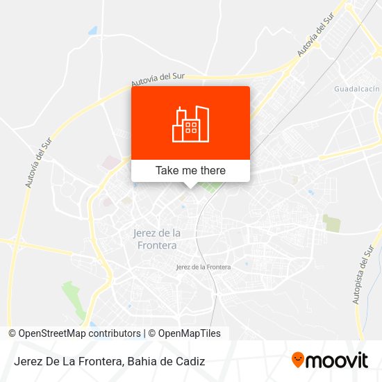 Jerez De La Frontera map