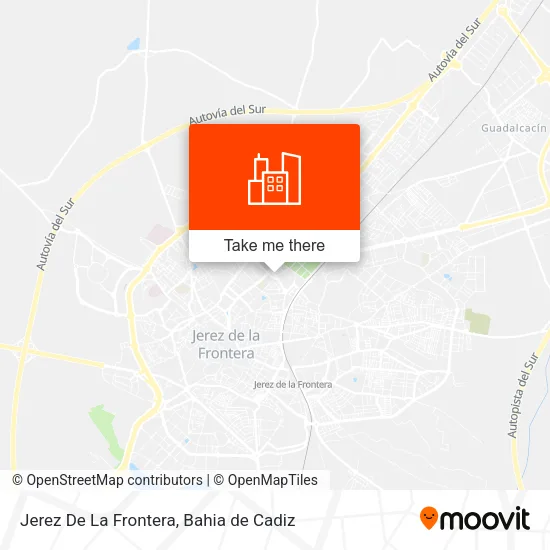 Jerez De La Frontera map