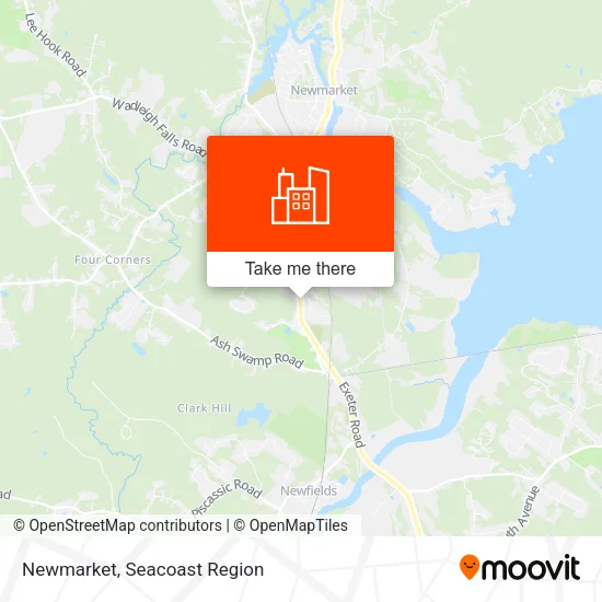 Newmarket map