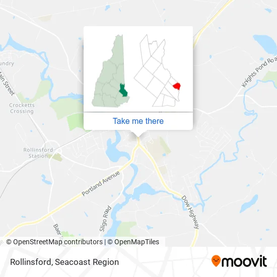 Rollinsford map