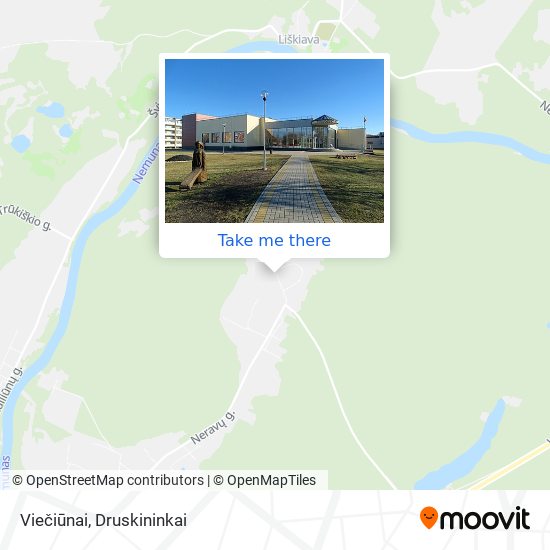 Viečiūnai map