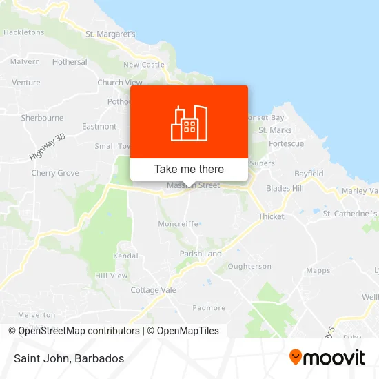 Saint John map