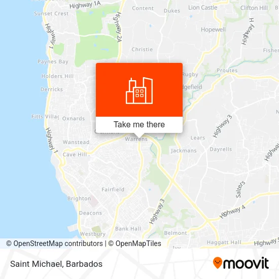 Saint Michael map