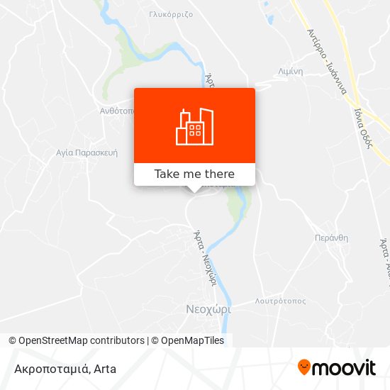 Ακροποταμιά map