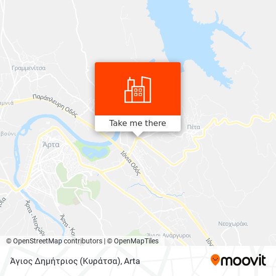 Άγιος Δημήτριος (Κυράτσα) map