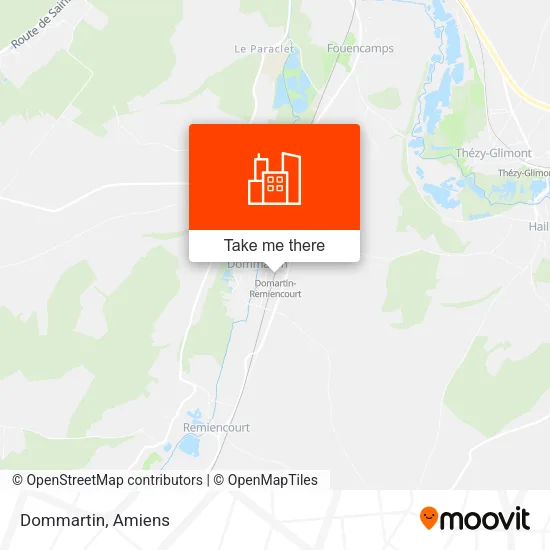 Dommartin map