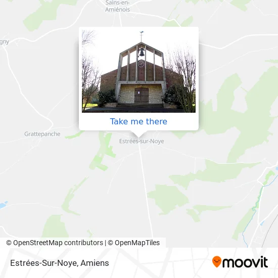 Estrées-Sur-Noye map