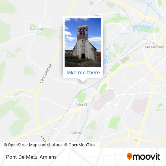 Pont-De-Metz map