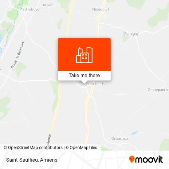 Saint-Sauflieu map