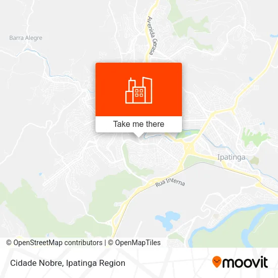 Cidade Nobre map