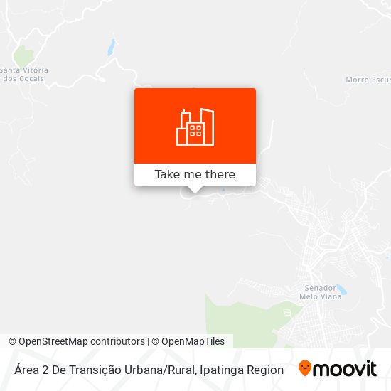 Área 2 De Transição Urbana / Rural map
