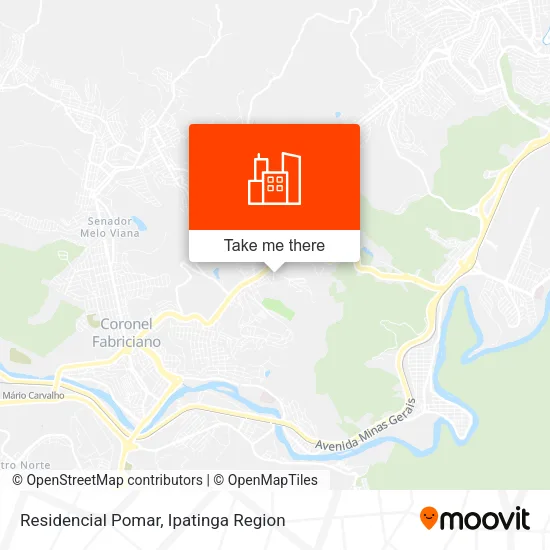Residencial Pomar map