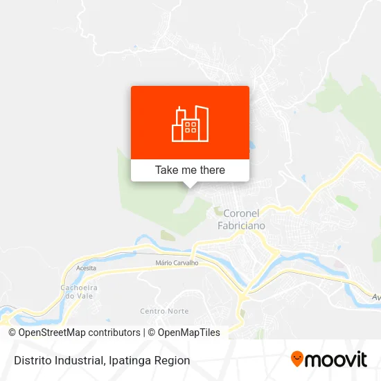 Distrito Industrial map
