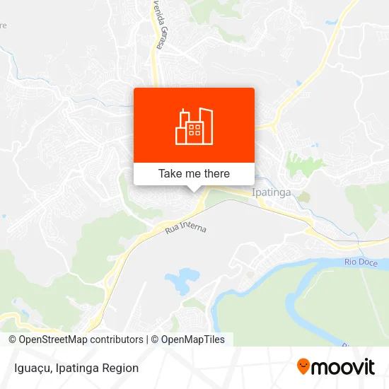 Iguaçu map