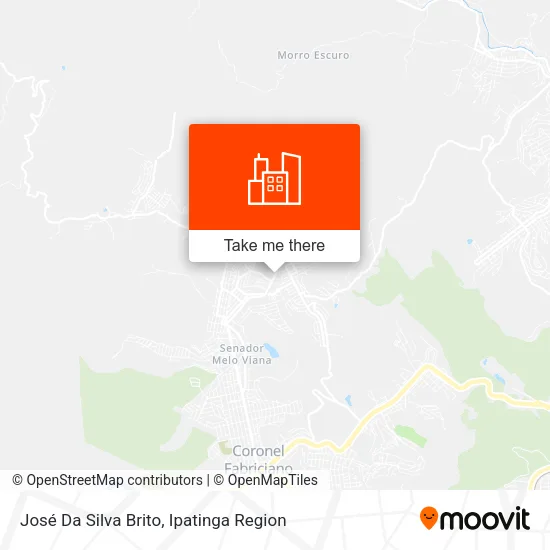 José Da Silva Brito map