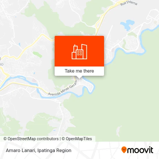 Amaro Lanari map