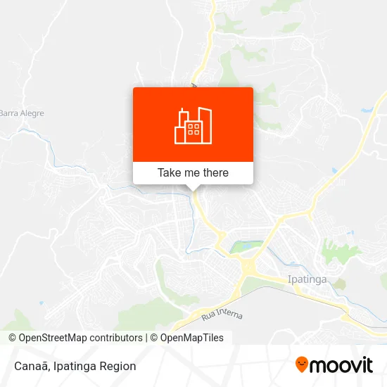 Canaã map