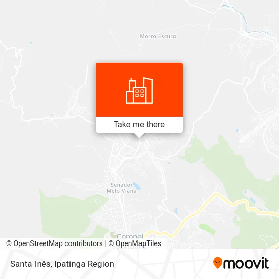 Santa Inês map