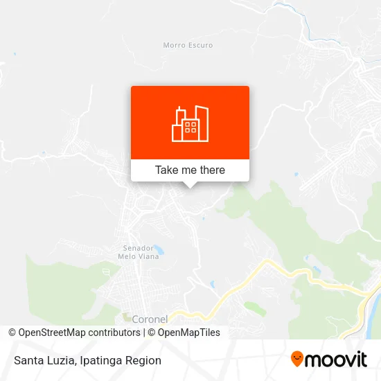 Santa Luzia map