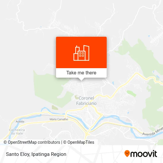 Santo Eloy map