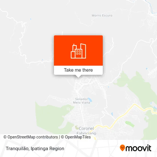 Tranquilão map