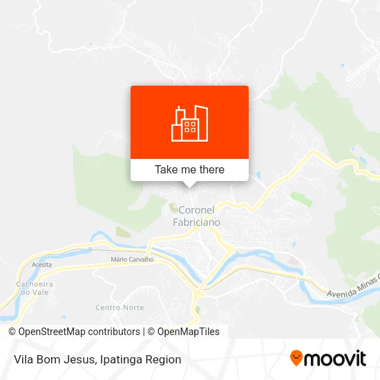 Vila Bom Jesus map