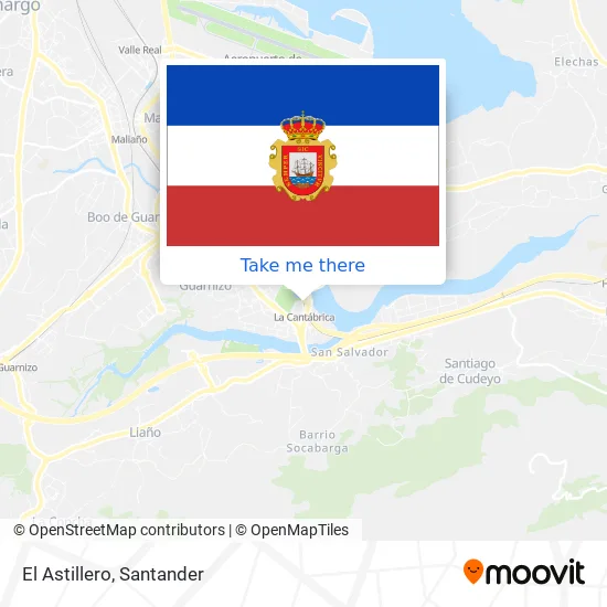 El Astillero map