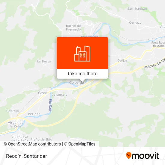 Reocín map