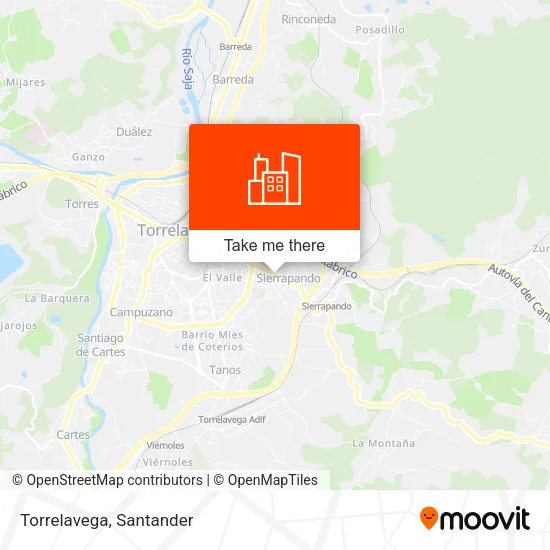 Torrelavega map
