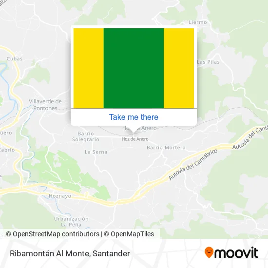 Ribamontán Al Monte map