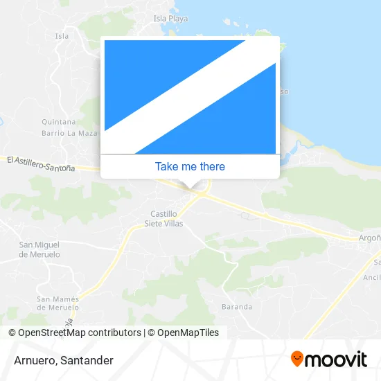 Arnuero map