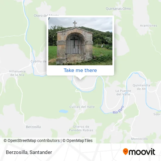 Berzosilla map
