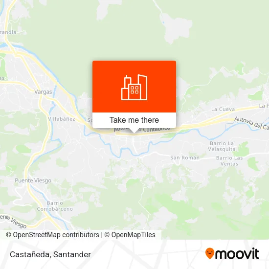 Castañeda map
