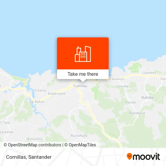 Comillas map