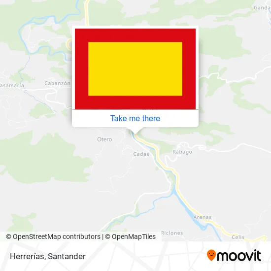 Herrerías map