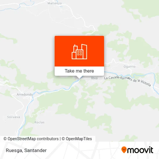 Ruesga map