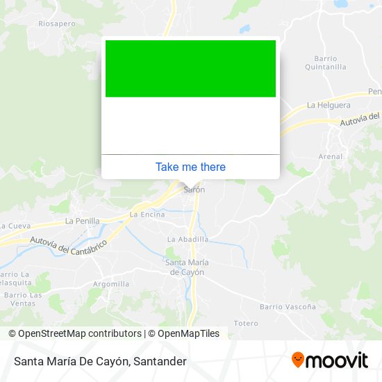 Santa María De Cayón map